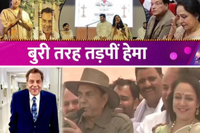 Vrindavan Prayer Meet for Dharmendra Sparks Emotional Outpouring, Sadhus Offer Tributes as Hema Malini Breaks Down
