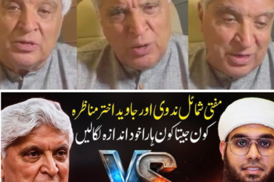 Javed Akhtar Finally Speaks After Losing Heated Debate to Mufti Shamail Nadwi on the Question of God’s Existence