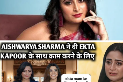 Aishwarya Sharma’s Biggest Sacrifice to Work With Ekta Kapoor Revealed
