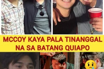 😔 Hindi mo aakalaing lihim sa likod ng pagkawala ni McCoy De Leon sa Batang Quiapo, malaking epekto at pagbabago.