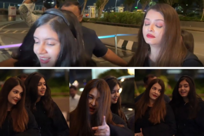 Aishwarya Rai Sparks Debate After Seemingly Scolding Aaradhya Bachchan at Airport