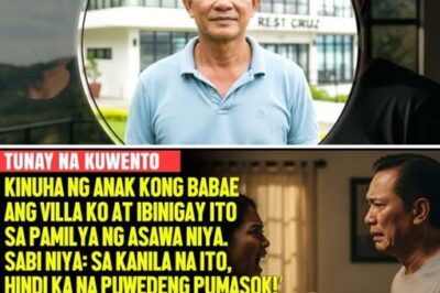 TAY, UMALIS KA MUNA. TITIRA NA DITO SINA MAMA AT PAPA… NG ASAWA KO