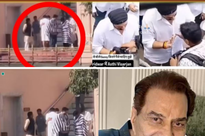 Private Farewell: Dharmendra’s Ashes Immersed in Haridwar by Sunny and Bobby Deol