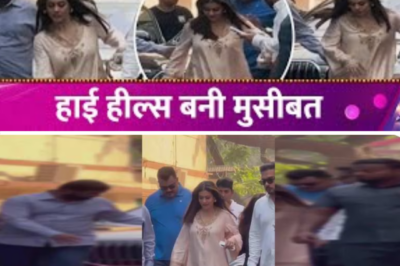 Kajol Nearly Trips at a Crowded Event, High Heels Turn a Simple Walk Into a Careful Struggle