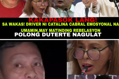 Matinding Rebelasyon ng Driver ni Catalina Cabral: Ang Emosyonal na Pag-amin na Kumakaladkad sa Pangalan ni Polong Duterte
