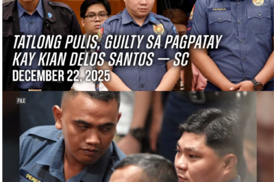 Wakas ng Isang Madilim na Kabanata: Korte Suprema, Pinagtibay ang Guilty Verdict Laban sa Tatlong Pulis sa Pagpatay kay Kian Delos Santos