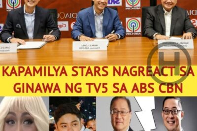 Kapamilya Stars React to TV5’s Termination of Partnership with ABS-CBN (NH)