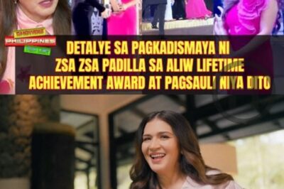 ZSA ZSA PADILLA SPEAKS OUT: DISAPPOINTMENT AT ALIW LIFETIME ACHIEVEMENT AWARD CEREMONY AND WHY SHE RETURNED HER TROPHY (NH)