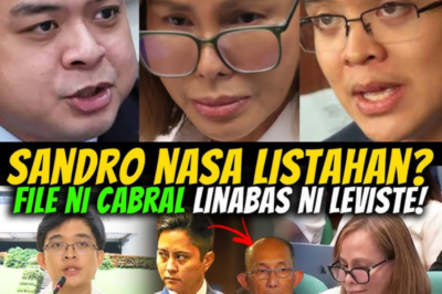 LISTAHAN NI USEC CABRAL, SUMABOG! Pangalan nina SANDRO MARCOS at MAGALONG UMANO’Y NASILIP