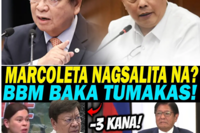 NABULAGA SI BBM — MARCOLETA NAGSALITA NA. Tahimik na gumalaw ang mga dating alyado, may planong matagal nang binuo na biglang lumutang.