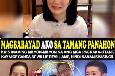 Biglang Napaiyak si Kris: Sekretong Sulat na Lumabas sa Vice at Willie – Showbiz, Nagulat sa Halagang Hindi Maiwasang Pag-usapan