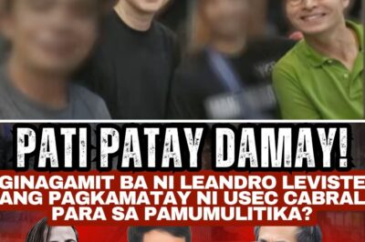 NAKAKASUKA! Ginagamit ba ni Leandro Leviste ang pagkamatay ni Usec Cabral para pamumulitika?