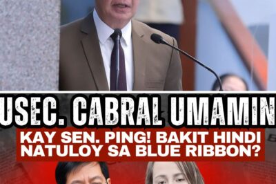 GRABE! Usec. Cabral UMAMIN kay Sen. Ping Lacson! Bakit HINDI NATULOY sa Blue Ribbon?