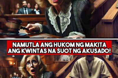 NAMUTLA ANG HUKOM NG MAKITA ANG KWINTAS NA SUOT NG AKUSADO!