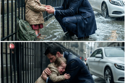 Batang Babae Umiiyak sa Gitna ng Bagyo: “Sir, Hindi Umuwi ang Nanay Ko…”—At Ang Ginawa ng CEO na Sumunod sa Kanya ang Nagpayanig sa Lahat