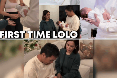 LUHAAN SA TUWA! Manny Pacquiao, Halos Mapaiyak sa Sobrang Kaligayahan Nang Karga-Karga ang Unang Apo na si Baby Clara sa Unang Pagkakataon—Ang Emosyonal na Tagpo na Nagpabago sa Kanya!
