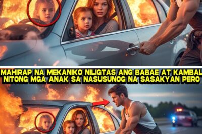 NAKAKAIYAK: Mahirap na Mekaniko, Sugatang Iniligtas ang Kambal na Apo ng Bilyonaryo sa Nasusunog na Kotse—Biyaya ng Langit ang Kapalit!