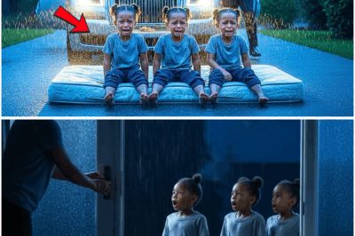 Pinalayas ng Madrasta ang Triplets — Pero Maagang Umuwi ang Milyonaryong Ama at Nahuli ang Lahat