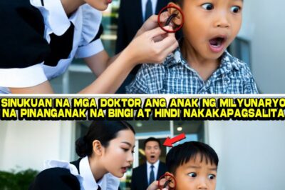 Himalang Hindi Nabibili ng Ginto: Paano Binago ng Isang Simpleng Katulong ang Tadhana ng Binging Anak ng Bilyonaryo na Sinukuan na ng mga Doktor