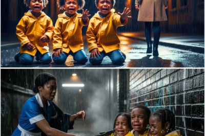 Kasambahay Natagpuan ang Tatlong Sanggol sa Ulan—Ang Sumunod na Nangyari, Ikinalma ang Buong Bayan