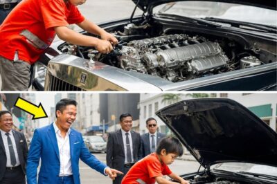 “KAYA KO ITONG AYUSIN” — TUMAWA ANG MILYONARYO… PERO GINAWA NG BATA ANG HINDI INAASAHAN