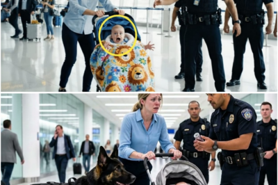 Asong Pulis Biglang Tumalon sa Stroller ng Sanggol sa Airport — Ang Nadiskubre ng mga Awtoridad, Ikinalat ang Katahimikan