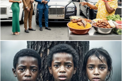 Pinakain Niya Araw-Araw ang Tatlong Batang Pulubi—Paglipas ng mga Taon, Tatlong Rolls-Royce ang Huminto sa Kanyang Karinderya