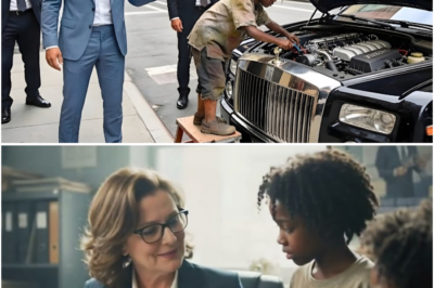 Bilyonaryo Tinawanan ang Hamon sa Sirang Kotse—Hanggang sa Isang Mahirap na Dalagita ang Nagpabago ng Lahat