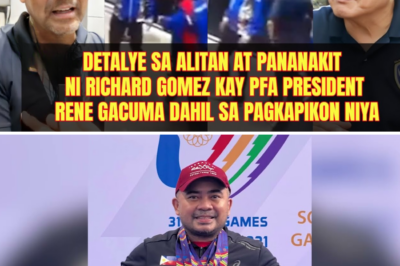 Mula sa Court Hanggang sa Iskandalo: Ang Katotohanan sa Likod ng Mainit na Alitan nina Richard Gomez at PFA President Rene Gacuma