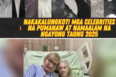 Huling Paalam: Mga Haligi ng Showbiz at Kilalang Personalidad na Pumanaw Ngayong 2025