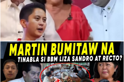 Malaking Gulo sa Palasyo: Pag-amin ni Martin, Pagkakatanggal ng “Maskara” ni JR, at ang Umano’y Paglabas ng Leak na Ikinaigting ng Liza–Sandro–Recto Issue