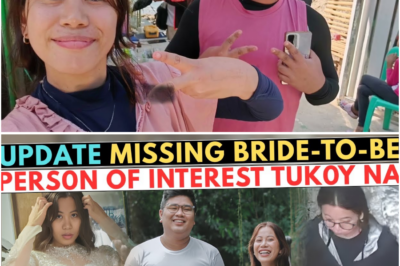 UPDATE: Nawawalang Bride-to-Be Biglang Naglaho, Person of Interest Tukoy na ng mga Awtoridad