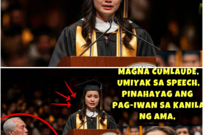 Magna Cum Laude Umiiyak sa Talumpati, Inilahad ang Pag-iwan ng Ama—Nanlamig ang Isang Bilyonaryo sa Katotohanan