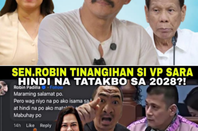 Robin Padilla Umatras sa 2028? Ang Pahayag na Umalog sa Usap-usapang Tandem kay VP Sara Duterte