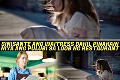 SINISANTE ANG WAITRESS DAHIL PINAKAIN NIYA ANG PULUBI, PERO NAGULAT ANG LAHAT SA SINABI NG BATA!